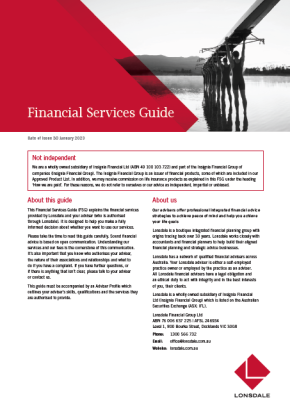 Financial Services Guide